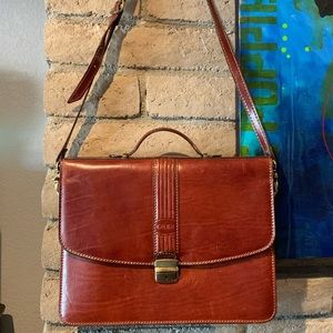 Gorgeous, Vintage Piero Guidi Briefcase